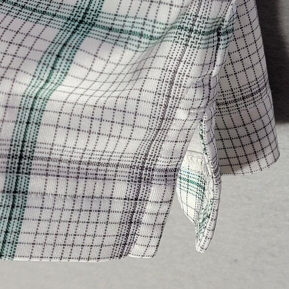 Cutter and Buck CB Drytec Mens Tech Polo Shirt Sz XL 50 UPF Performance White - Picture 5 of 10